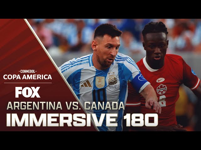 Argentina vs. Canada: 180 Immersive experience | Copa América at Cosm Los Angeles 🥽