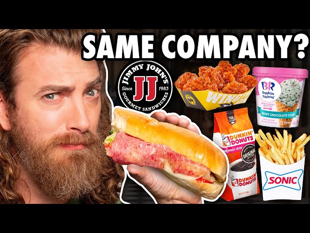 Surprising Foods Made By The Same Company