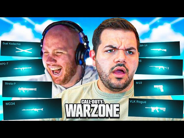 Warzone, but TIMTHETATMAN picks my class... *WORST CLASS EVER*