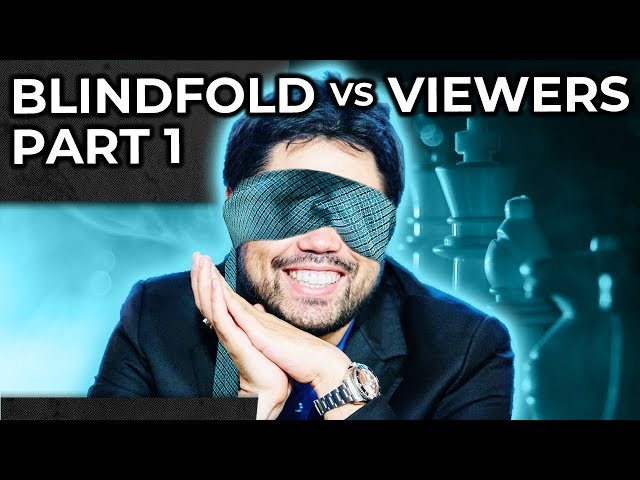 GM Hikaru as BlindTakes takes on Viewers in Blindfold Blitz