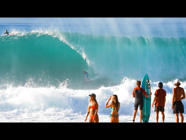 DANGEROUS WIPEOUTS &  BIGGEST SPITTING PIPELINE OF THE SEASON