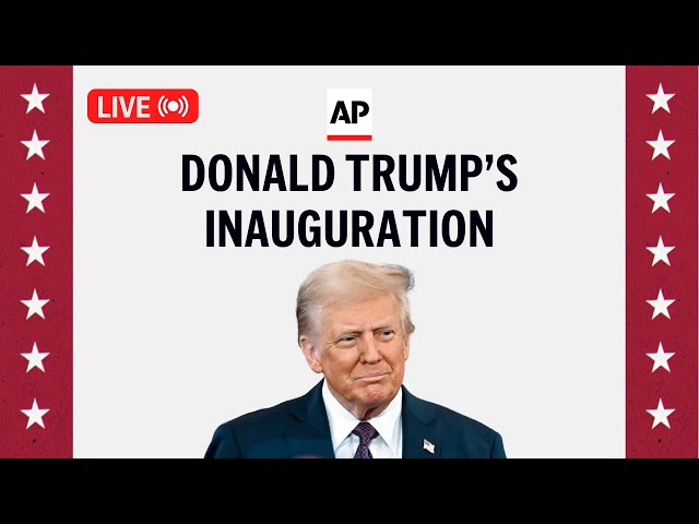 Inauguration 2025 LIVE: Donald Trump sworn in as 47th president