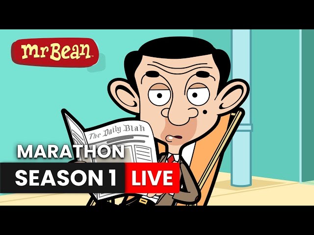 🔴 Mr Bean Cartoon Marathon! | Mr Bean Animated Series