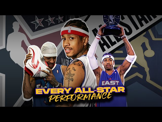 Allen Iverson: Every Single All-Star Game Highlight. 🌟 (2000-2006, 2008-2009)