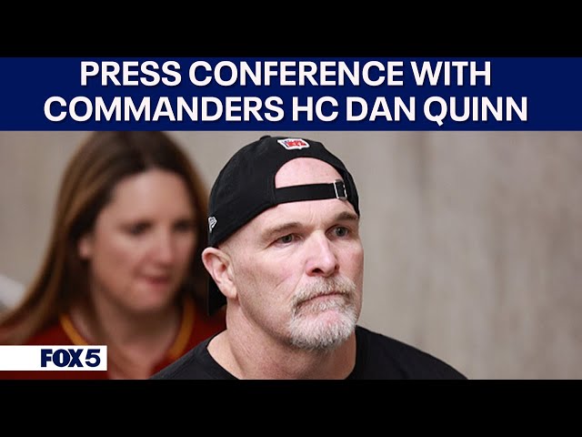 FULL PRESS CONFERENCE: Washington Commanders Head Coach Dan Quinn ahead of NFC Championship Game