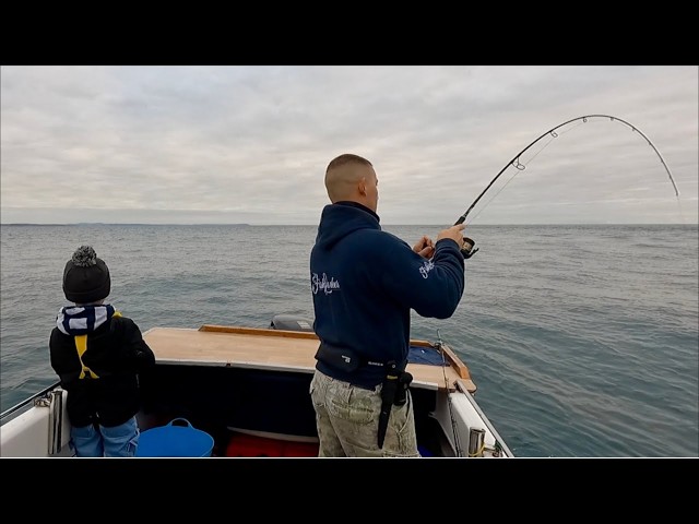 Sea Fishing UK - Coastal Fishing for Bass in Cornwall - Father and Son | The Fish Locker