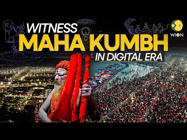 Maha Kumbh 2025 LIVE |  Maha Kumbh Prayagraj LIVE | Mahakumbh Drone | Stampede Maha Kumbh | WION