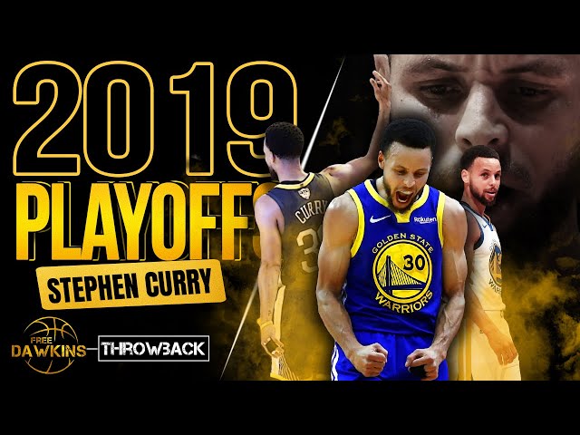 Steph Curry's EPiC 2019 NBA playoffs | COMPLETE Highlights 💦🐐