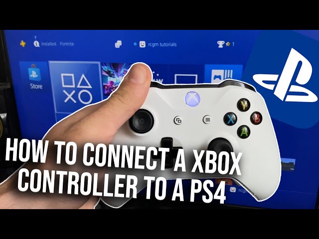 How to connect a Xbox One controller to a PS4 (2024)