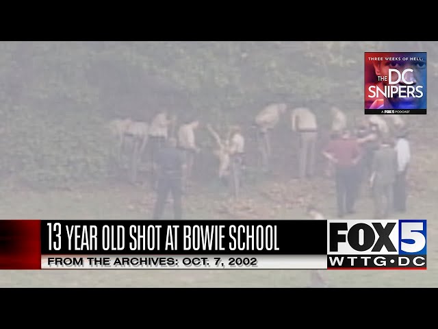 FOX 5 Archives - 10.07.02: 13-year old shot at school in Bowie, MD by DC Snipers