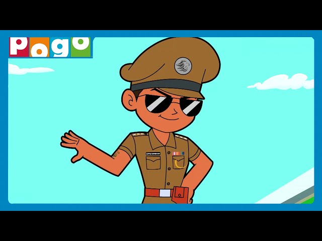 Little Singham 🦁| Aliens ne attack kiya Mirchi Nagar me👽! | Non-stop Full Episode 🤩| Only on POGO