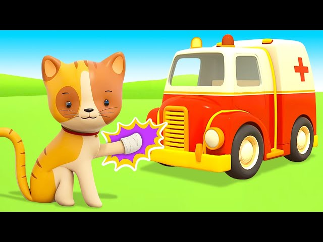 Car cartoons for kids 🔵🔴  Helper cars cartoon full episodes. LIVE Cartoon for kids.