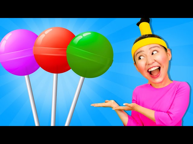 Lollipop Song 🍭 + More | Babanana Kids Songs