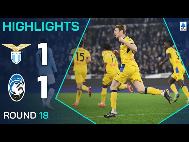 LAZIO-ATALANTA 1-1 | HIGHLIGHTS | Atalanta leave it late to grab a point | Serie A 2024/25