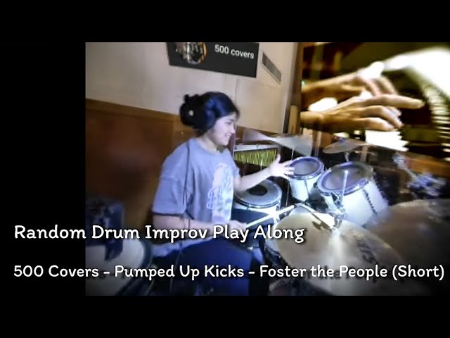 (SHORT) 🎶Music Roulette🥁 - Pumped Up Kicks -  Random Drum Play Along