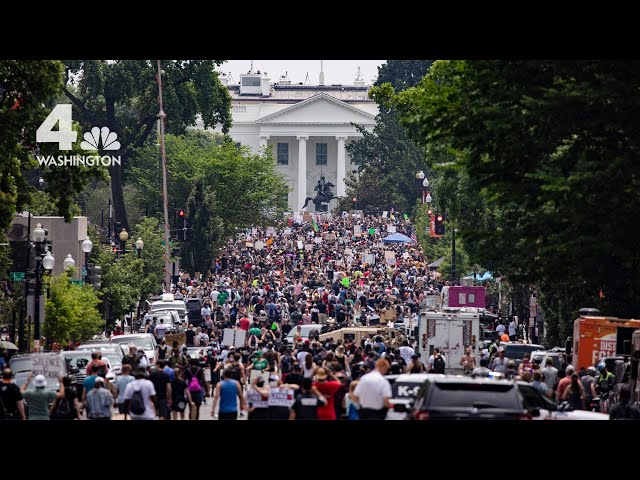 Thousands peacefully protest in DC to declare ‘Black Lives Matter’