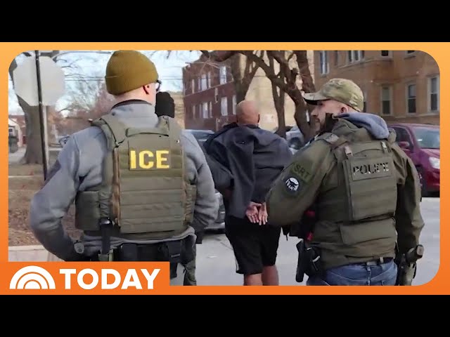 ICE agents make sweeping arrests in latest immigration crackdown