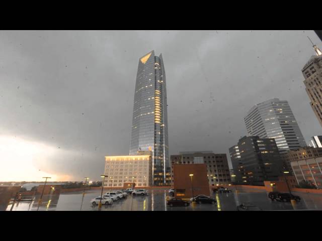 Oklahoma City Severe Weather Time Lapse