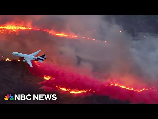 Massive effort knocks down latest big Southern California fire