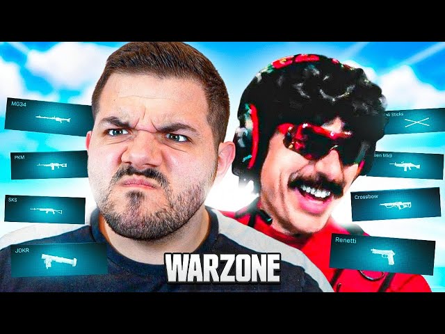 Warzone, but DrDisrespect picks my class...