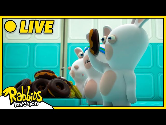 Rabbids Invasion 🐰 The Best Episodes ✨ 24h/24 🔴 Cartoon for Kids