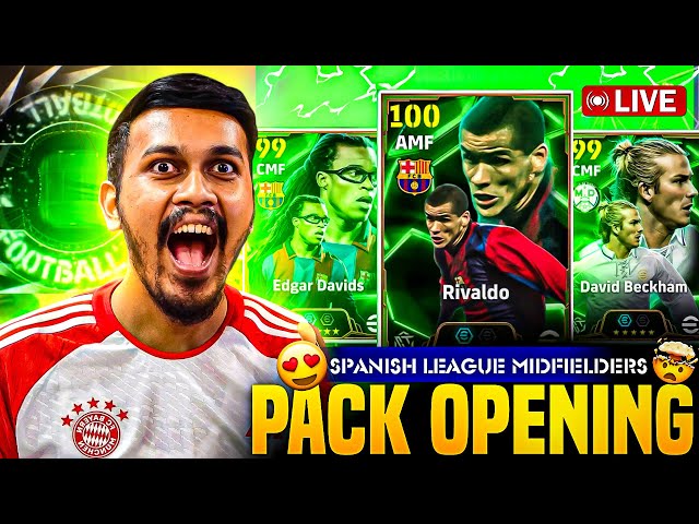 eFootball 25 Mobile Spanish League Midfielders Pack Opening + RESIDENT EVIL 4 PC Ep.12 | LIVE