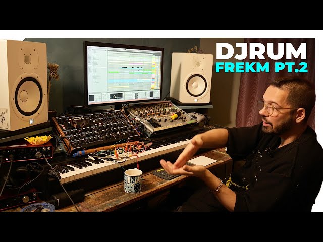 Djrum in the studio: Making Frekm Pt.2